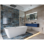 Integrando banheiras retangulares em projetos de design de interiores de alto padrão